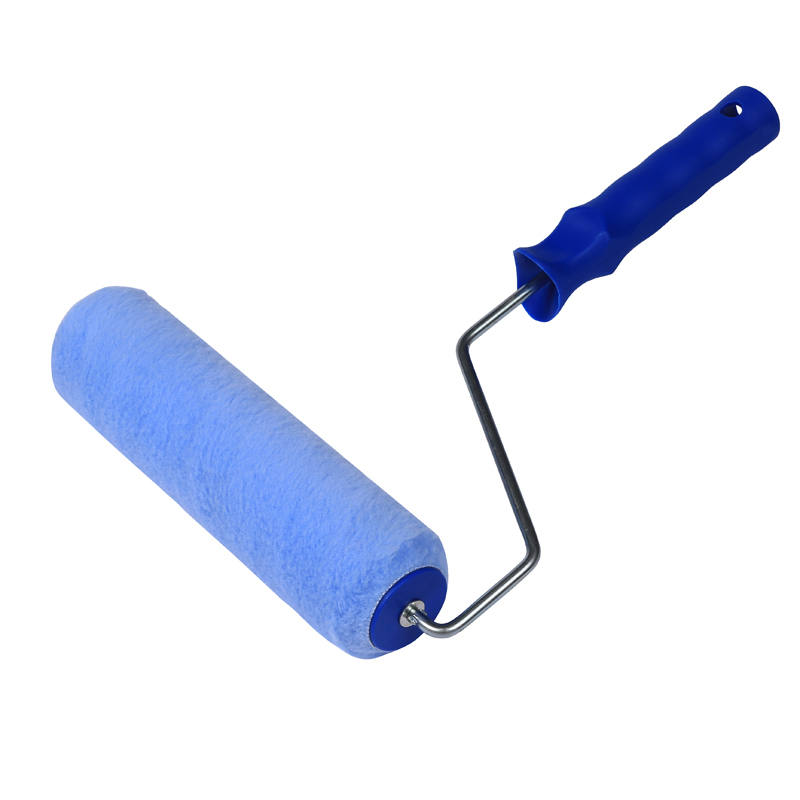 Cubierta para rodillo de pintura de 9” de poliéster azul jumbo